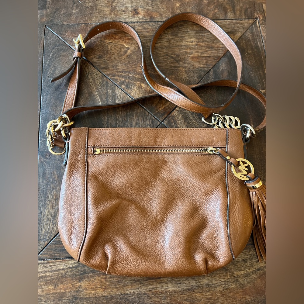 Michael Kors Brown Leather Crossbody or Shoulder Bag